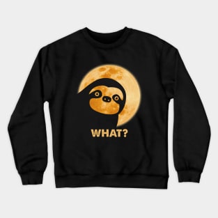 Sloth-What? Crewneck Sweatshirt